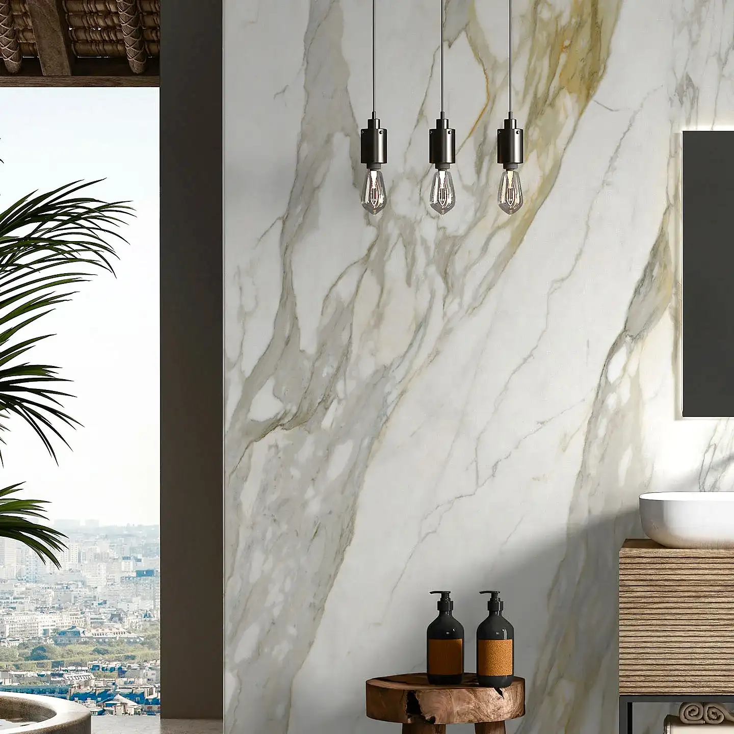 Lamar Poselen Calacatta oro