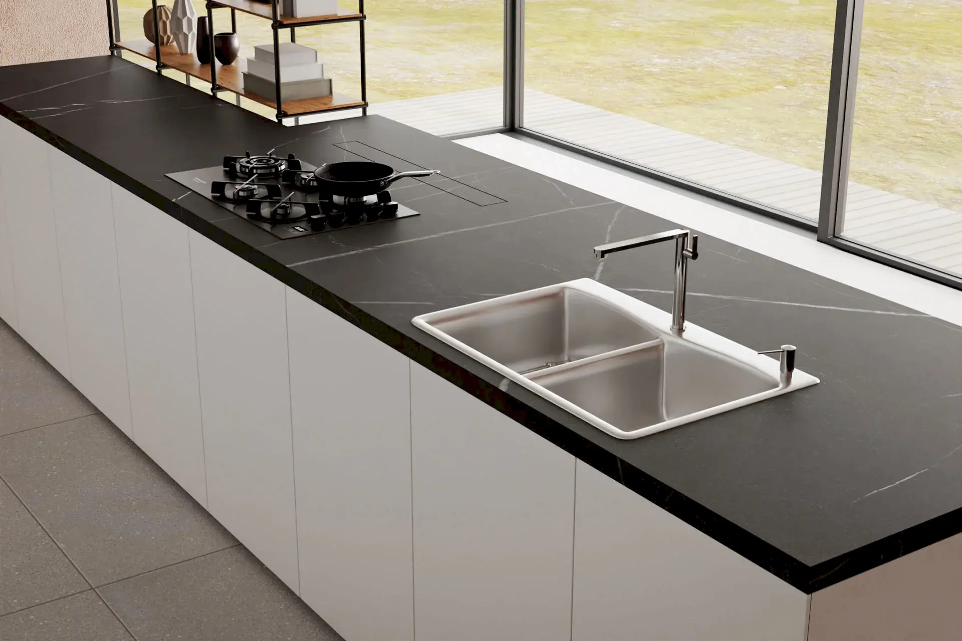 Lamar Poselen Nero Trueno