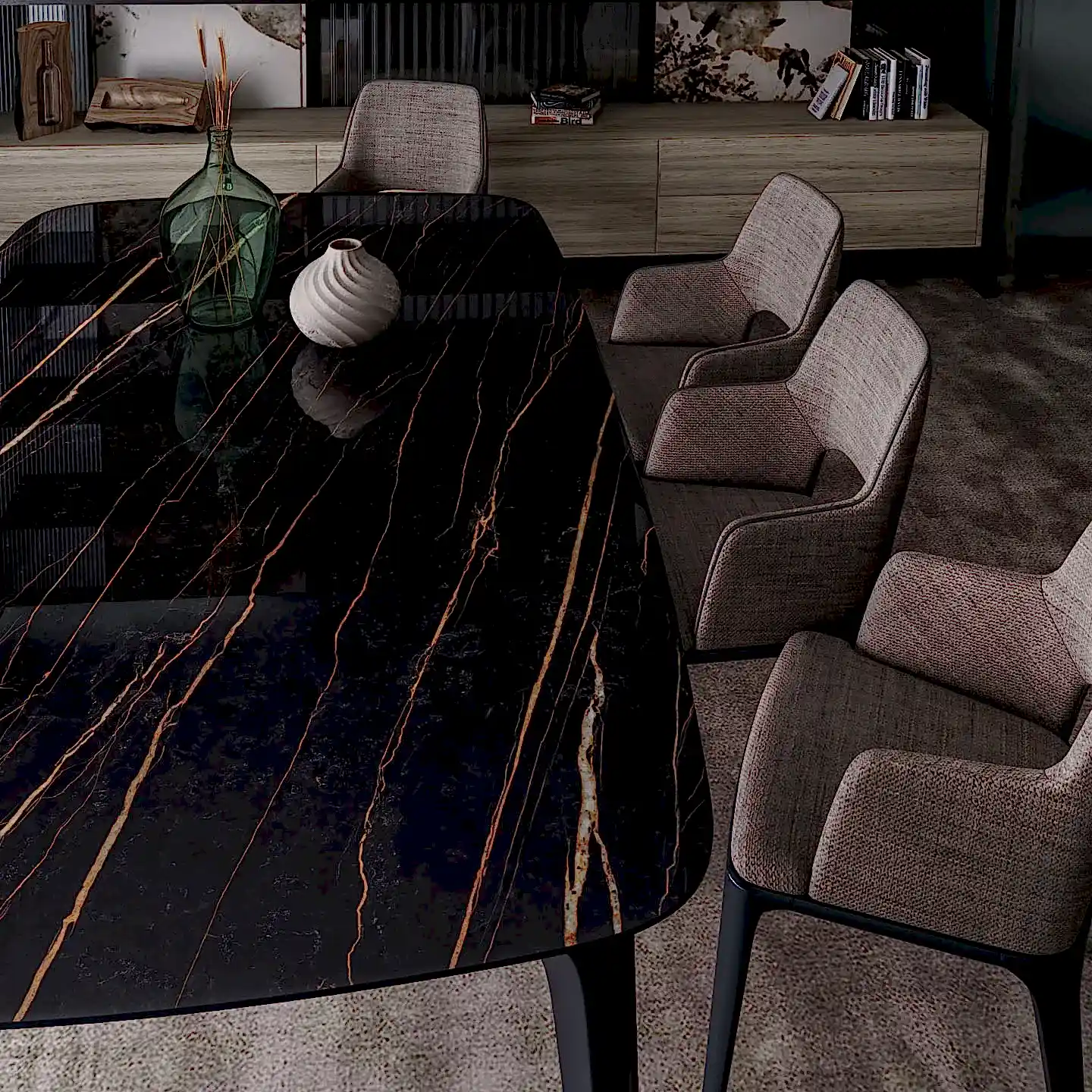 Lamar Poselen Sahara Noir