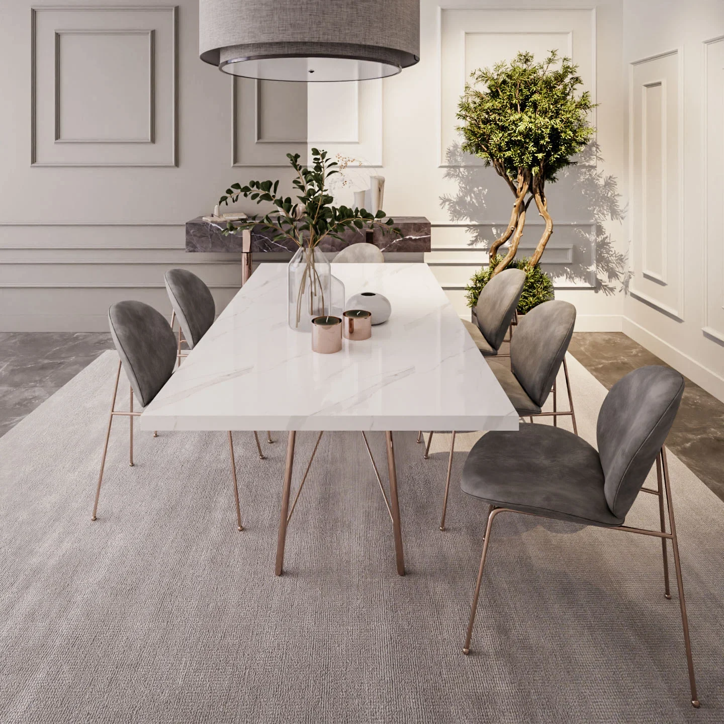 Lamar Poselen Statuarietto Pearl