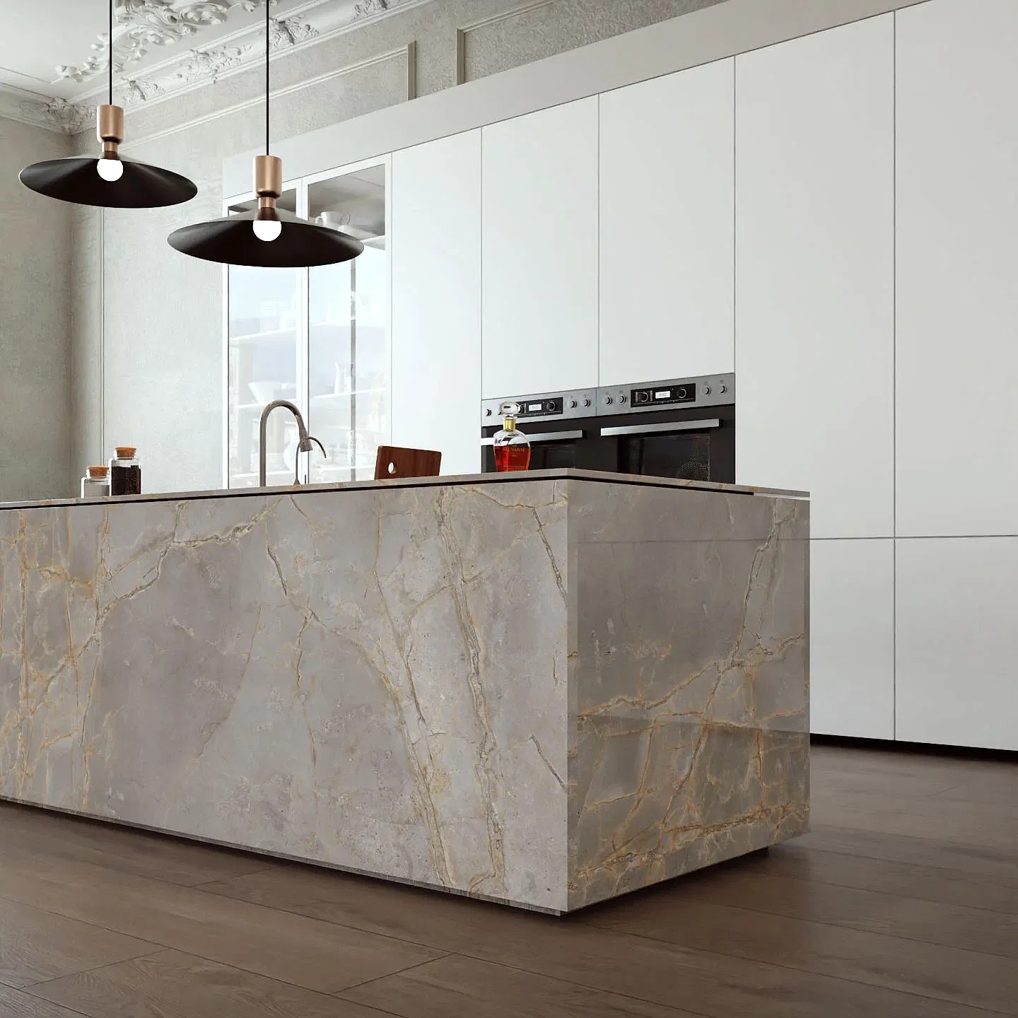 Lamar Poselen Versace Gold