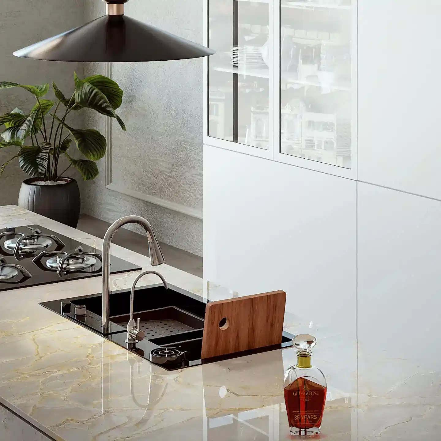 Lamar Poselen Versace Gold