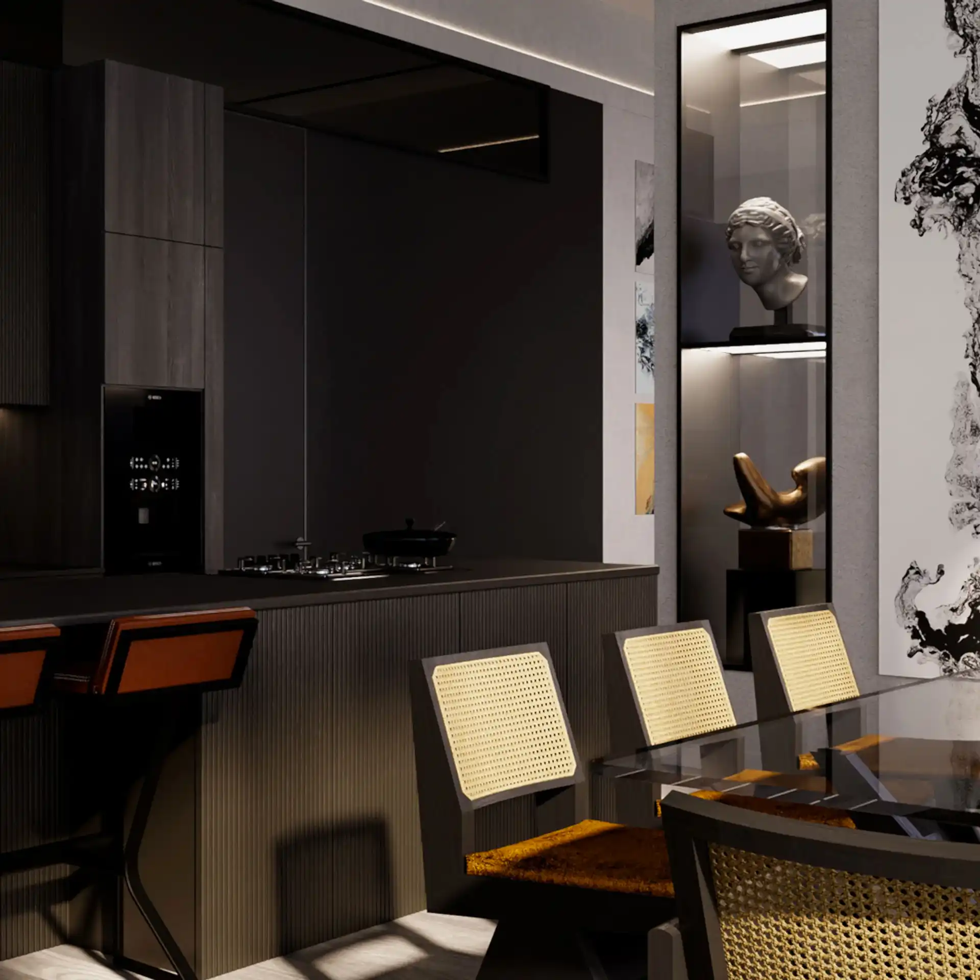 Lamar Poselen Zed Black