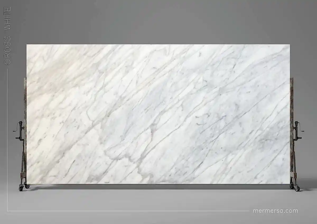 cross white mermer
