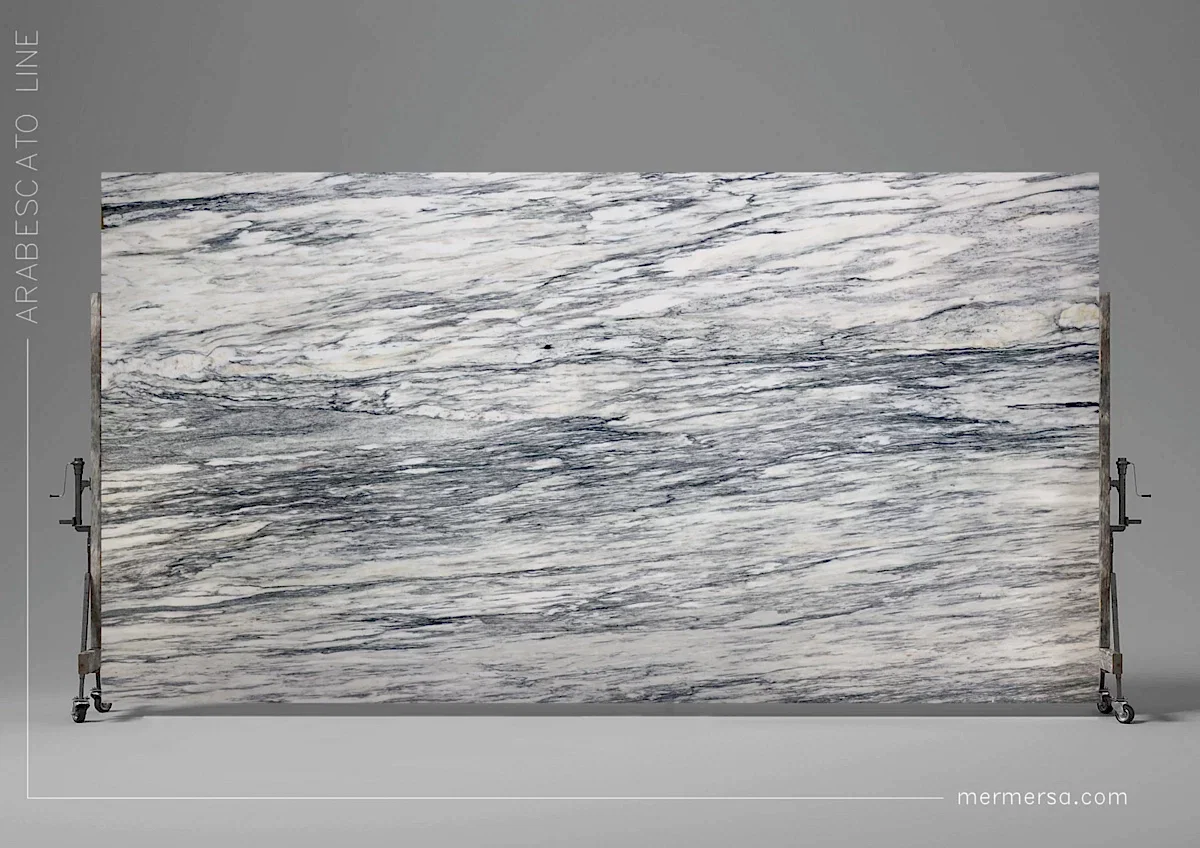 Arabescato Line Mermer