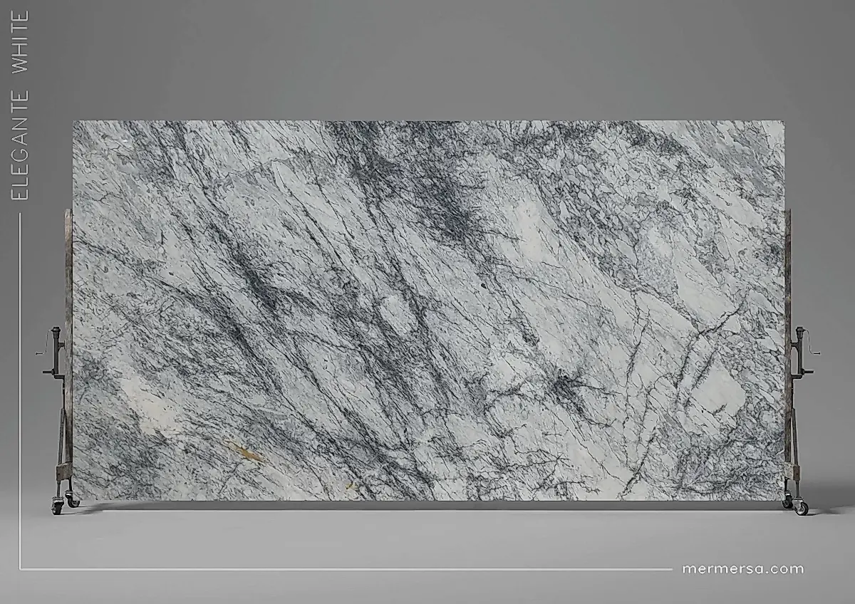 Elegante White Mermer