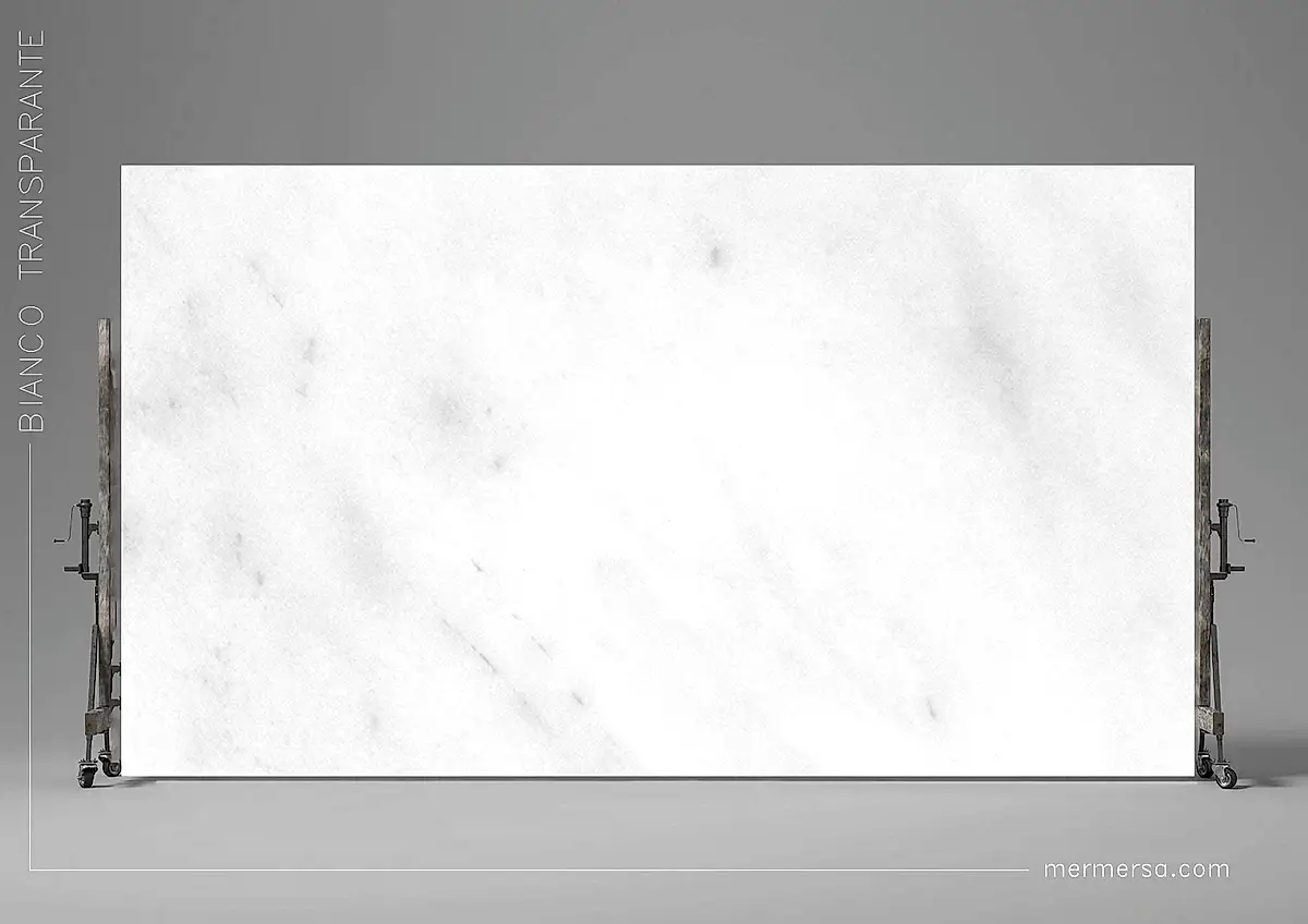 Bıanco Transparante mermer