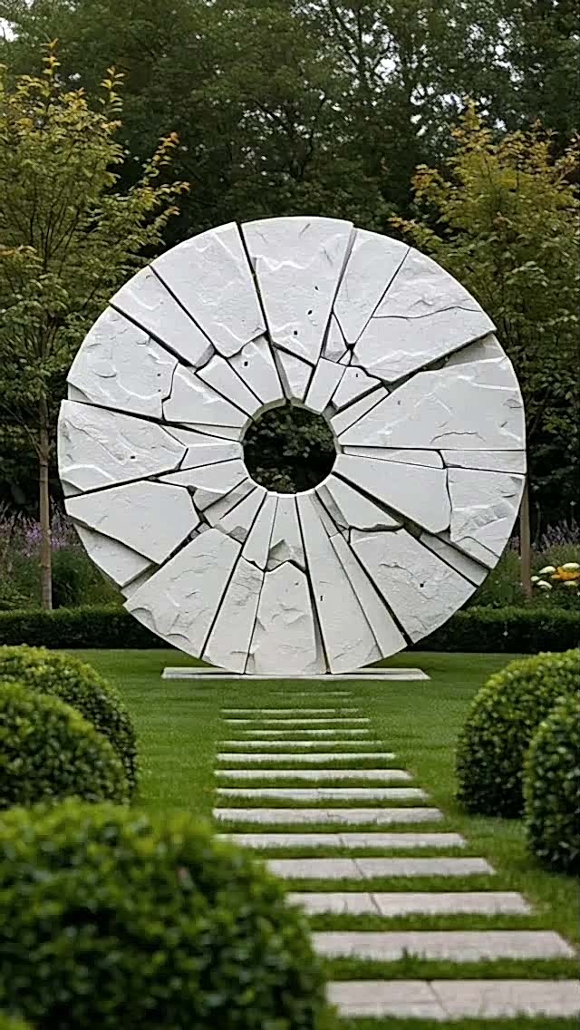 Outdoor Landscape Projects 9 Mermer Dekoratif Objeler