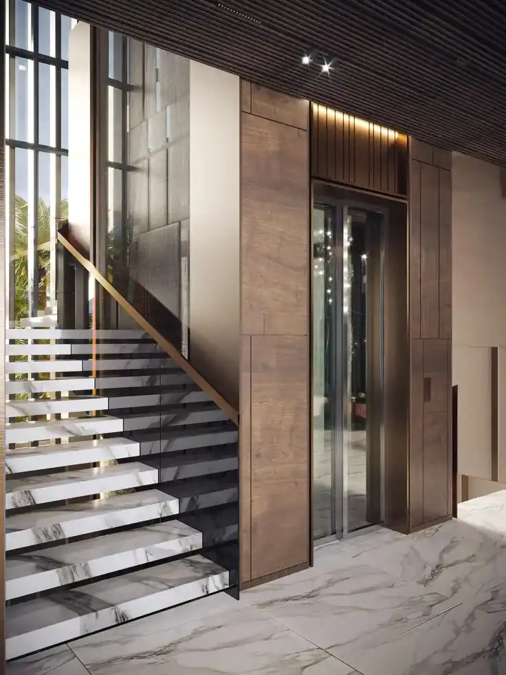 Mermer Is Merkezi Merdivenleri