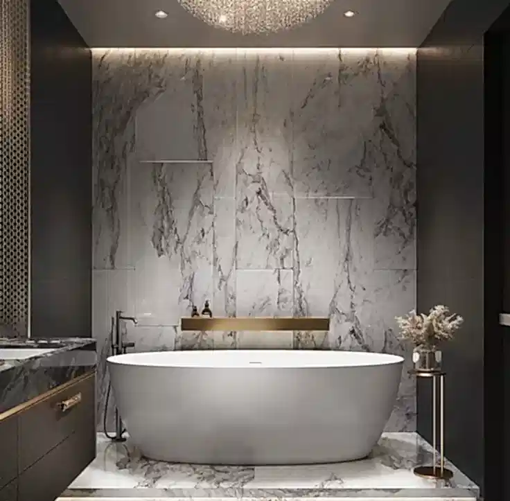 Mermer Villa Banyo 1